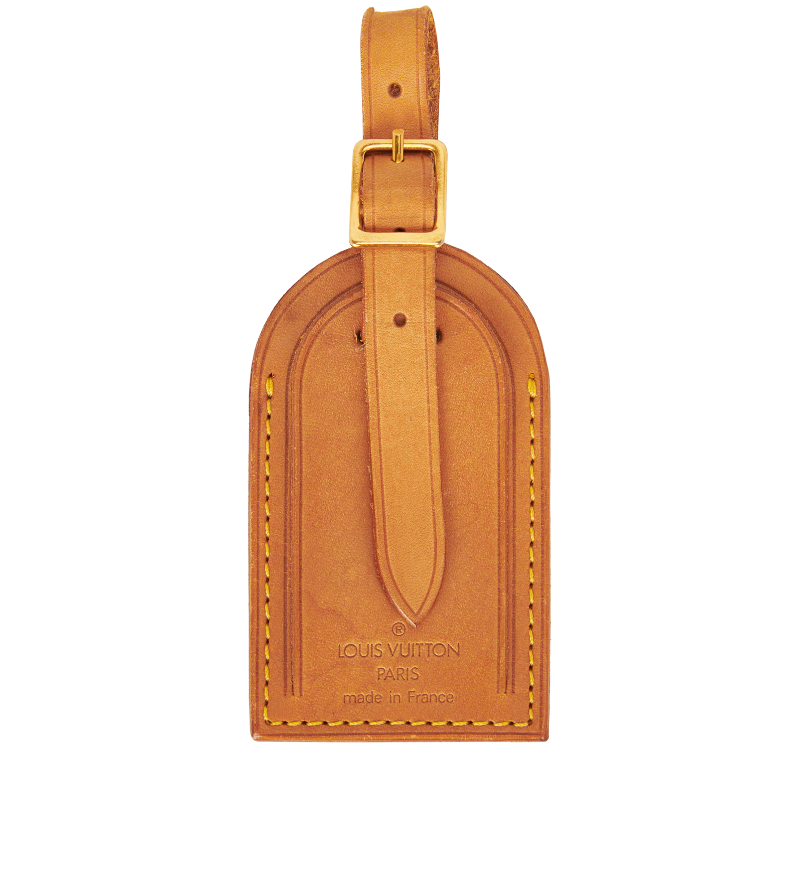 Louis vuitton leather tag online